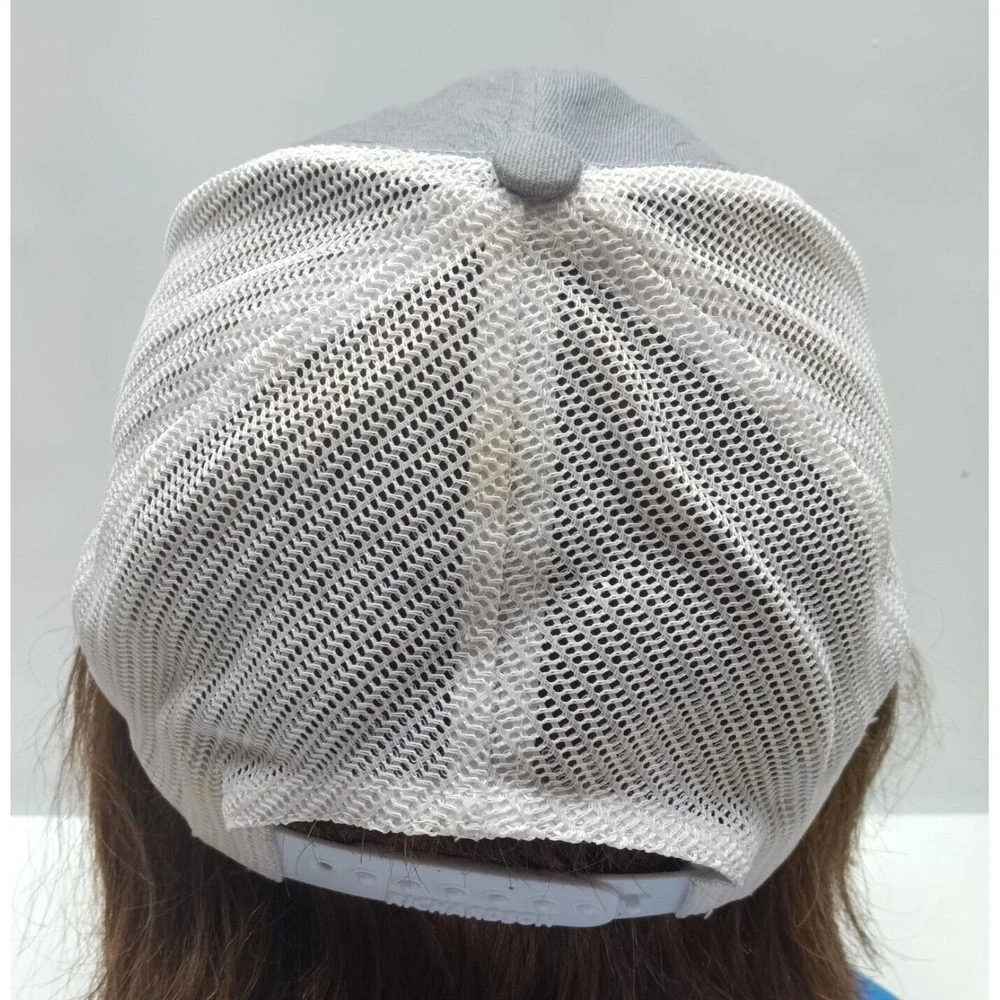 Mom Life Hat Cap Grey‎ White Detroit Life Strap Back Adjustable Embroidered
